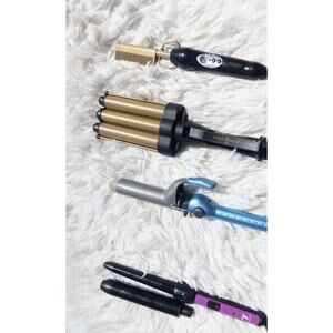 Professional Hair Styling Tools Bundle BaBylissPRO Gold N Hot Andis Tyche
